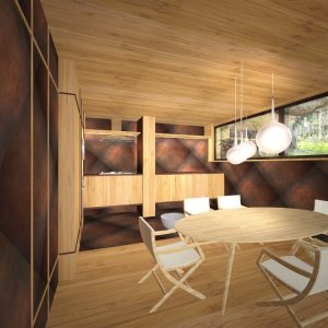 Kitchen & dining area